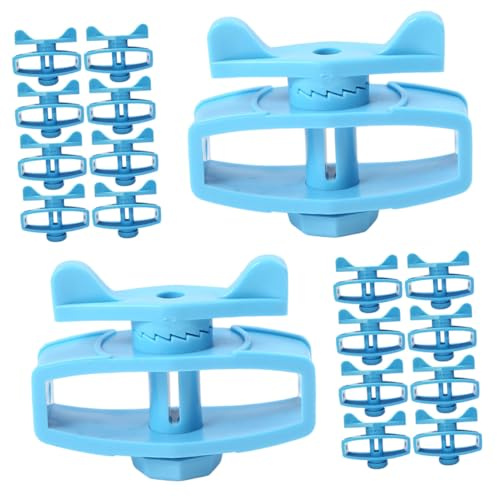 SUPVOX 24 pezzi Tenditori per Fili Recinzione Elettrica con Isolatori per Accessori DIY per Recinto Animali con Meccanismo Vite Facile da Usare