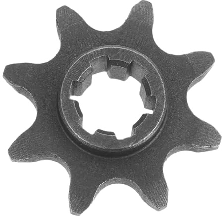 Ciieeo Piñón de Dientes para Motos Pequeñas Compatible con Cadenas Diseño Optimizado para Motor Dos Tiempos Transmisión Precisa y Estable para Karts y Actividades Off-road