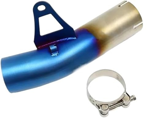 moto silenziatore scarico Per BMW S1000RR S 1000 RR 2009-2016 Silenziatore Per Moto In Acciaio Inossidabile, Tubo Di Collegamento Centrale, Finale(Blue)