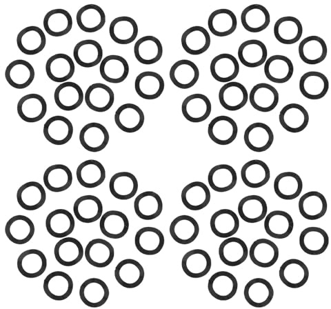 TOYZFRIENDY 1000pezzi Rondelle Elastiche Ondulate in Acciaio Nero Pz Diametro Interno Guarnizione Ondulata Tripla Piega per Cuscinetti Motore Viti e Riparazioni Elettriche