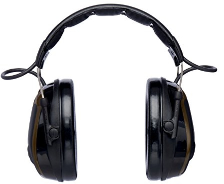 3M 12312 Peltor ProTac Impuls-Kapselgehörschutz für Jäger und Sportschützen, grün, Robuster Ohrenschutz mit Kopfbügel, Umgebungslautstärke in fünf Stufen regelbar - SNR 26dB