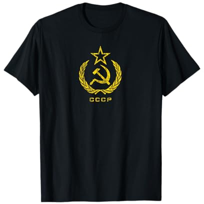 CCCP T-Shirt RUSSLAND Hammer Sichel T-Shirt T-Shirt