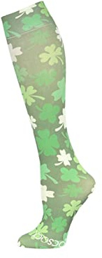 Hocsocx - Innensocken – Unter-Schienbeinschoner – Hockey Fußball Skisport Reitsport - Kleeblätter, M