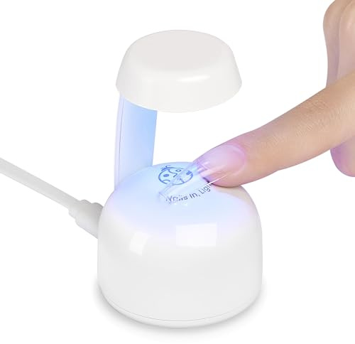 Skalbaggar mini UV-ljus för gelnaglar gelpolish UV LED-lampa gel x lampa med smart sensor för enkel och snabb förlängningssystem manikyr UV-ljus blixthärdning