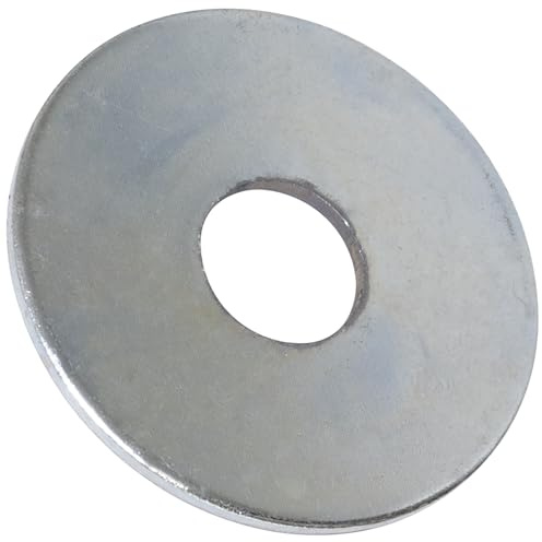AERZETIX - C73823 - Set di 10 Rondelle piatte larghe grande taglia М14х47mm - in acciaio zincato - fissaggi metallo su metallo o legno su metallo