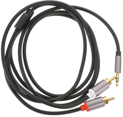 BELLIFFY Cavo Audio Professionale Con Jack Cavo Stereo Per Subwoofer e Casse Audio Design Elegante e Funzione Splitter Compatibile Con Computer e Smartphone