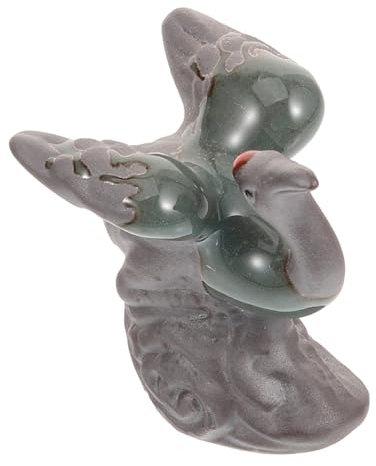 Zerodeko Kran Statue Decor Mini Kran Figurine Aquarium Ornament Home Decor Bonsai Landschaft Verzierungen