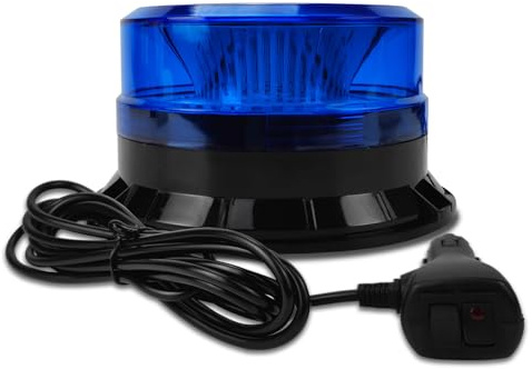 drburpily 36 LED Beacon LED Avvertimento Accessori per auto Luci per carrelli elevatori Trattore Golf Cart UTV Rimorchio SUV Migliora la sicurezza di guida, Blu