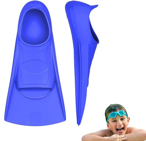 Badfenor för vuxna - hållbara snorkelfenor för män och kvinnor | Hållbar konstruktion anti-slip snorkelfenor lätt för dykning, poolträning, simträning och