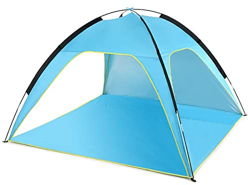 Generic Tenda da Spiaggia, Tenda da Sole Spiaggia di del Sole Scheda Leggera e Facile da Scheda Sfumatura Portatile da Portatile