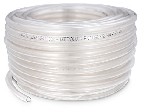 8mm (5/16) ID 10 Metre Length PVC Tube Clear Plastic Hose