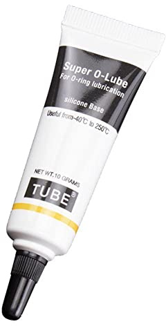 Waterproof Food Grade Silicone Lubricant Plumbers Grease, 0.35 Oz Silicone Grease Lubricant for O-ring Seal Lubrication