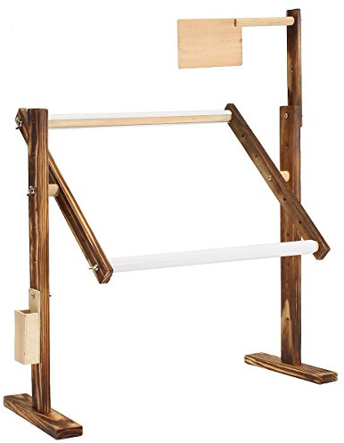 RanDal 300X400Mm Point De Croix Cadre Bois Carbone Bureau Bois Cadre Outil De Broderie