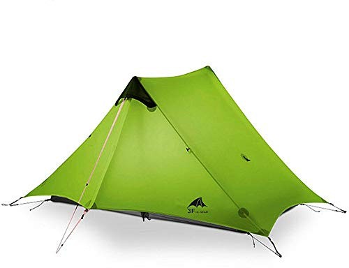 3F UL Gear lanshan 2 Zelt 2 Personen Oudoor Ultraleichtes Campingzelt 3 Jahreszeiten Professionelles 15D Silnylon Stangenloses Zelt 4 Jahreszeiten