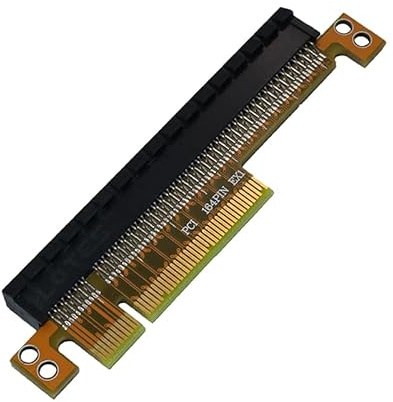 WLGQ PCI-E 8X auf 16x PCIe Riser Card PCI Express Stecker auf Buchse Riser Karte Adapter