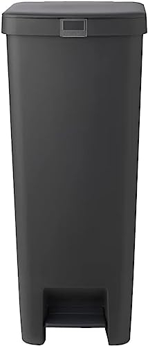Brabantia 800023 Pattumiera a pedale StepUp, 40L, Dark Grey