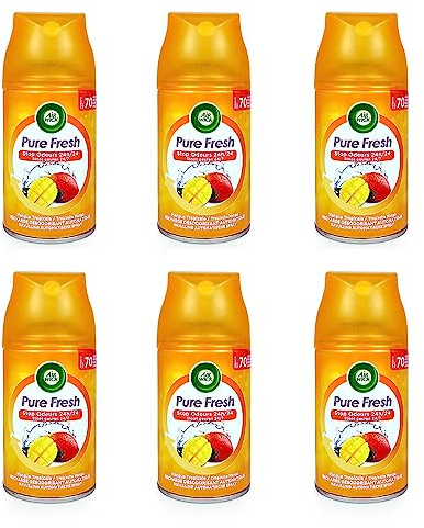 6 x Air Wick Freshmatic Lufterfrischer Tropische Mango Nachfüller je 250ml