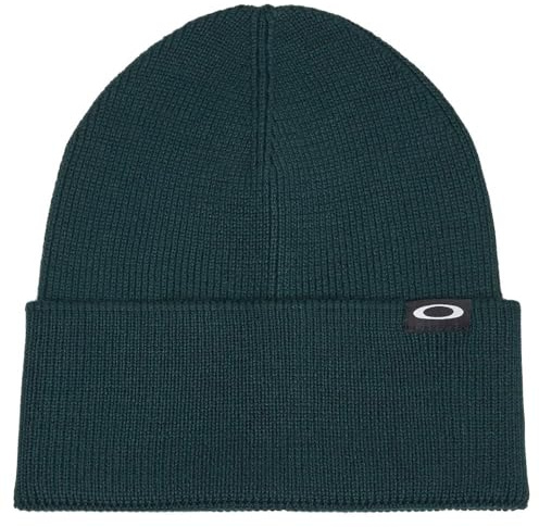Oakley Herren Cuffed Ellipse Rc Beanie, Jäger-Grün (Helm), Einheitsgröße