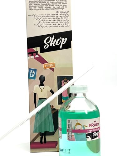 PRADY - Mikado Ambientador Fashion Shop - 100ml - El Aroma de Moda de Todas las Fashion Victim - Sofisticado y Moderno