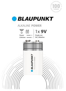 Blaupunkt Batteria alcalina Power 6LR61/9 V, 1 pezzo in blister