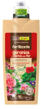 FLOWER Fertilizante ecológico para geranios y plantas florales (1l)