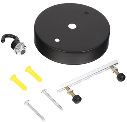 Artibetter Kronleuchter Zubehör Deckenbaldachin Für Küchenbeleuchtung Und Bar Rustikale Lampenhalterung Aus Eisen Für Innenbeleuchtung