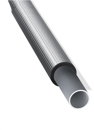 VOXMDY Rohrisolierung Schaumstoff, Selbstklebende Offene Lsolierung, Wasserrohrisolierungsbaumwolle, Frostschutzgummi und Kunststoff-Sonnenschutzrohrhülse(10 * 22 * 100mm/0.4 * 39 * 0.8in)