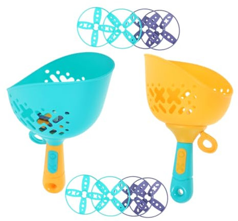 LALADEFIEE 2ensemble Disque Volant Éjectable pour Garçon Fille De Jouets Interactifs De pour Activités De Plein Air Et Sain pour Développer La Coordination Et Physique