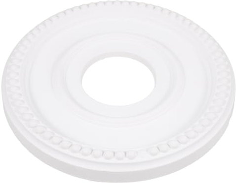 KICHOUSE Ceiling Fan Light Cover Pu Medallion Decorative Ceiling Trim for Home Lighting Fixtures