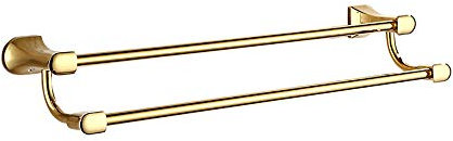 Handtuchhalter, Badezimmer-Handtuchhalter, Handtuchständer, Handtuchstangen aus goldenem Messing, robuster Handtuchhalter, an der Wand montiertes Handtuchregal für Badezimmer, Küch