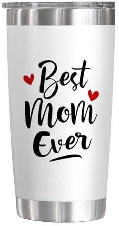 Fête des mères Tumbler - Tasse de voyage isolée personnalisée, tasse isotherme | Gobelet à eau décoratif pour les fêtes Ornement de tumbler drôle, tasse de mère personnalisée pour café
