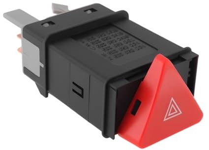 EMSea Warnblinkschalter Vorne Links 6N0953235B Kompatibel mit VW Lupo 1988-2005