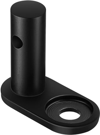 Milisten Bike Trailer Hitch Coupler Attachment, Cycling Adapter Coupler, Trailer Hitch Connector Accessory (Black)