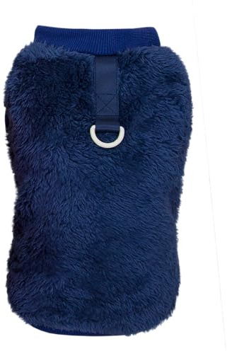 Izefia Cane Maglione Vestiti Abbigliamento Felpe Felpe di Lana Inverno Caldo Felpa Camicia Morbido Pigiama Alla Moda Pet Face Modello Gilet Maglione per Cani di Piccola Taglia Gatto Medio