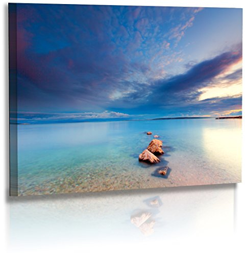 Fotoatelier Dirk Haas Premium Acrylglasbild XXL - Natur - Landschaft - Kroatien - Sonne - Bild - Sonnenuntergang - Wellness - Meer - Strand - Acrylglas : 90 cm x 60 cm