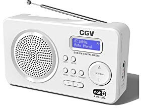 CGV Radio numérique DR5+ Blanche Dab+ et FM 13008