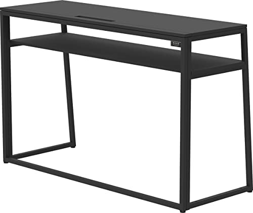 Zomo Deck Stand Detroit 150 – DJ Tisch 150 x 58 x 95 cm – Schwarz – klappbare Stahlkonstruktion – portabel für mobiles DJ-Equipment