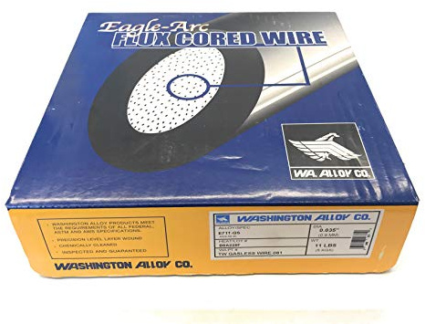 Washington Alloy E71T-GS Gasless Mig Welding Wire 11 LB. Spool (.035 X 11 Lb.)