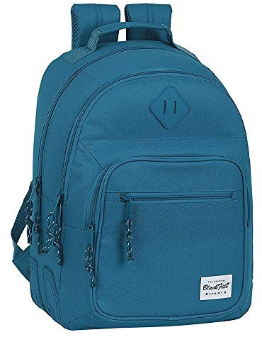 Blackfit8, Mochila Unisex Niños, Azul (Blue), M