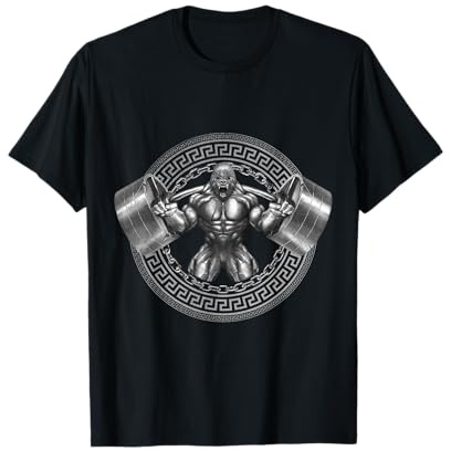 Gorilla Beast Silberrücken Fitness Workout Gym Tier Gewichte T-Shirt Schwarz Klein Unisex-Erwachsene Kurzarm