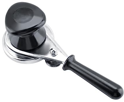 Fafeicy Sellador de Latas Redondas Manual de Acero Inoxidable, Tarros de Vidrio, Herramienta de Sellado a Presión, Sellador de Tarros Mason