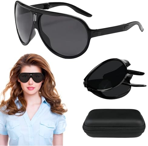 HaSoCare Laserschutzbrille, IPL 200-2000nm Laserbrille Augenschutz, Rotlichttherapiebrille, Ipl Brille für Laser Kosmetologie Operator Augenschutz und Laser Haarentfernung Behandlung