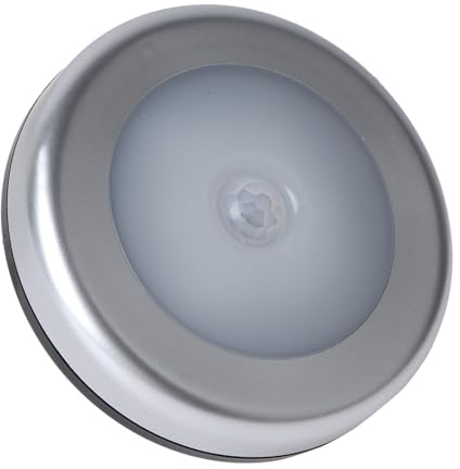 Gadpiparty 3 Stücke Menschliches Sensor Licht Nachtlicht LED Bewegungssensor Eingangs Wandleuchte Schrank Wandleuchte Nachtlampe Schwarz