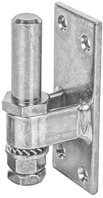 Alberts 858698 Kloben zum Anschrauben | verstellbar | galvanisch verzinkt, Dickschichtschutz | Dornmaß Ø16 mm | Platte 100 x 40 mm | 10er Set