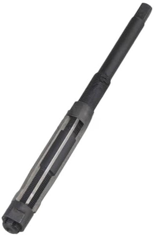 Einstellbare Handreibahle, Durchmesser 15,25–17 mm HSS-Geradeschlitzreibahle, Maschinenschneidwerkzeug-Reibahle-Bohrer 1 Stück