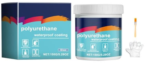 Colle imperméable pour l'extérieur,Colle imperméable | Agent d'étanchéité en polyuréthane - Agent invisible avec brosse et gants, agent anti-fuite invisible super puissant pour le toit de la salle de