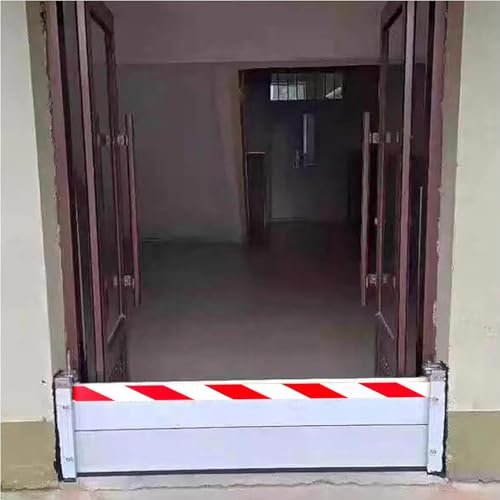 Überschwemmungsschutz Für Garagentore Im Freien, Aluminium, Wiederverwendbar Für Garage, Keller, Haustür, Einfahrt ZSMFCD(90x40cm/35x16in)