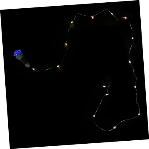 Ciieeo RGB Gradient Led Cork Light for Wine Bottles Rechargeable Cork Lights for Festival Decor
