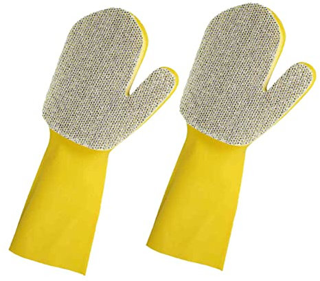 SOIMISS 2pcs Cleaning Gloves for Swimming Pool Kitchen Washing Dishwashing Gloves for Housework Accessory