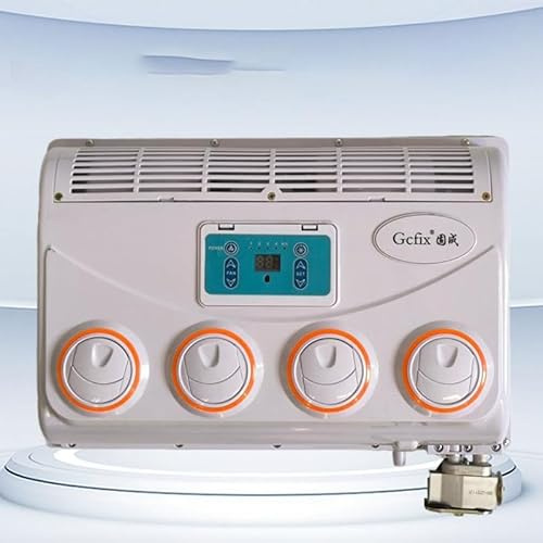 Aire acondicionado de cabina de camión, evaporador de CA dividido para suspensión, refrigeración eficiente para semirremolques, autobuses, autocaravanas y campistas